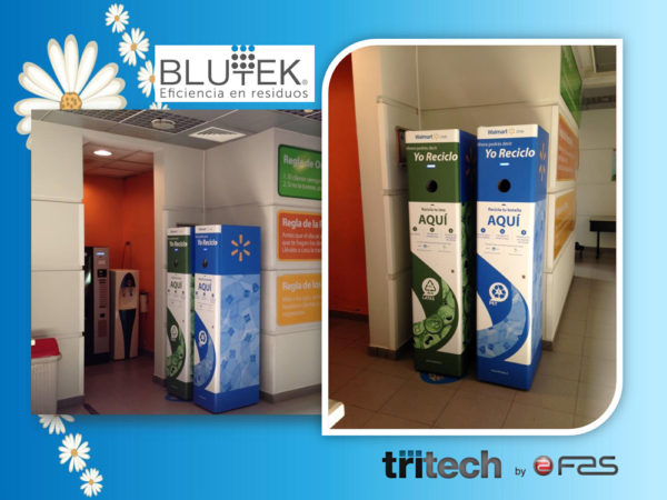 Bluetek Cile - Area ristoro ecologica con Tritech Tower